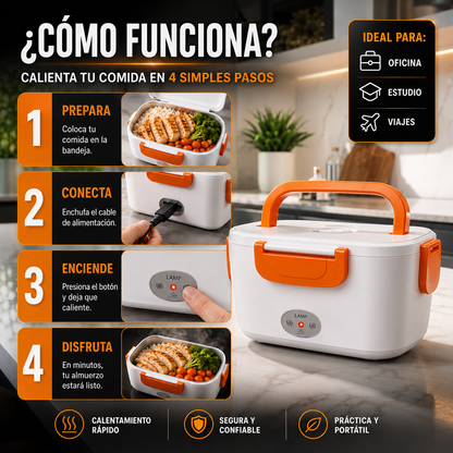 Comida caliente al instante│LunchPro®