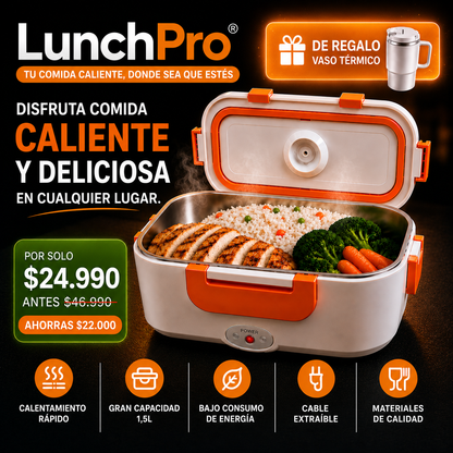 Comida caliente al instante│LunchPro®